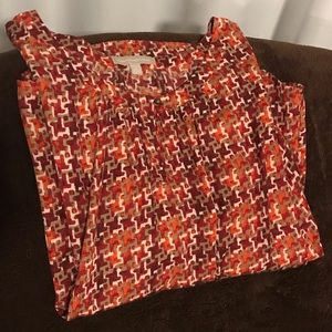 (Banana Republic) Top with 3/4 length sleeves